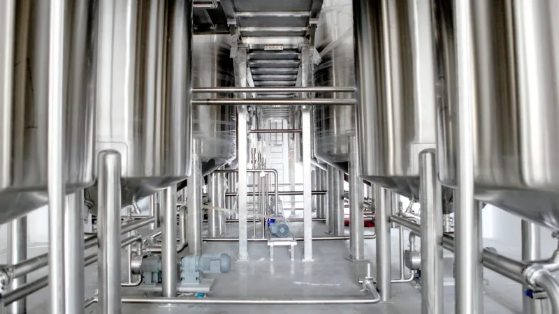 Instalación de estanques